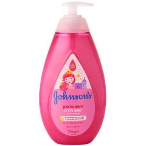 שמפו טיפות של ברק לתינוק Johnsons - נפח 750 מ''ל