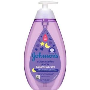 אל סבון לפני שינה לתינוק Johnsons - נפח 750 מ''ל